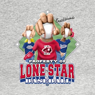 Knucklehead for The Lone Star Baseball T-Shirt